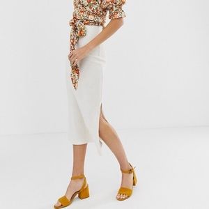 Free People ‘Helen’ Rib Tube Skirt